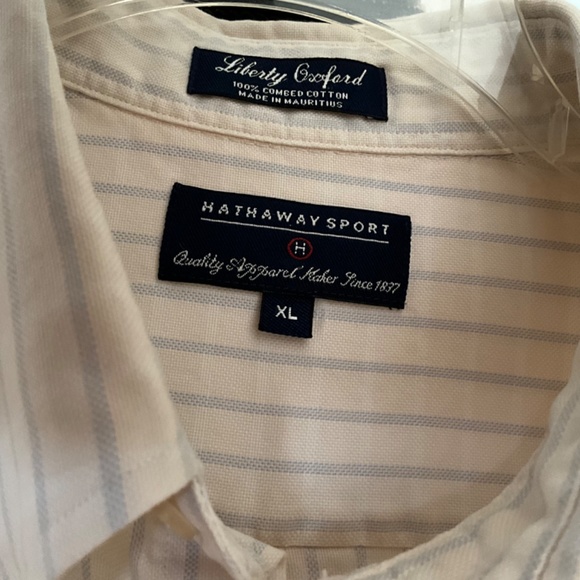 Hathaway Bundle Sport Mens dress Shirt Size XL Buy two for a price of one - Picture 6 of 13